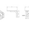 Крепление стеновое усиленное AR П90x90x105