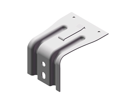 Крепление стеновое усиленное с прижимом AR П160x80x105 